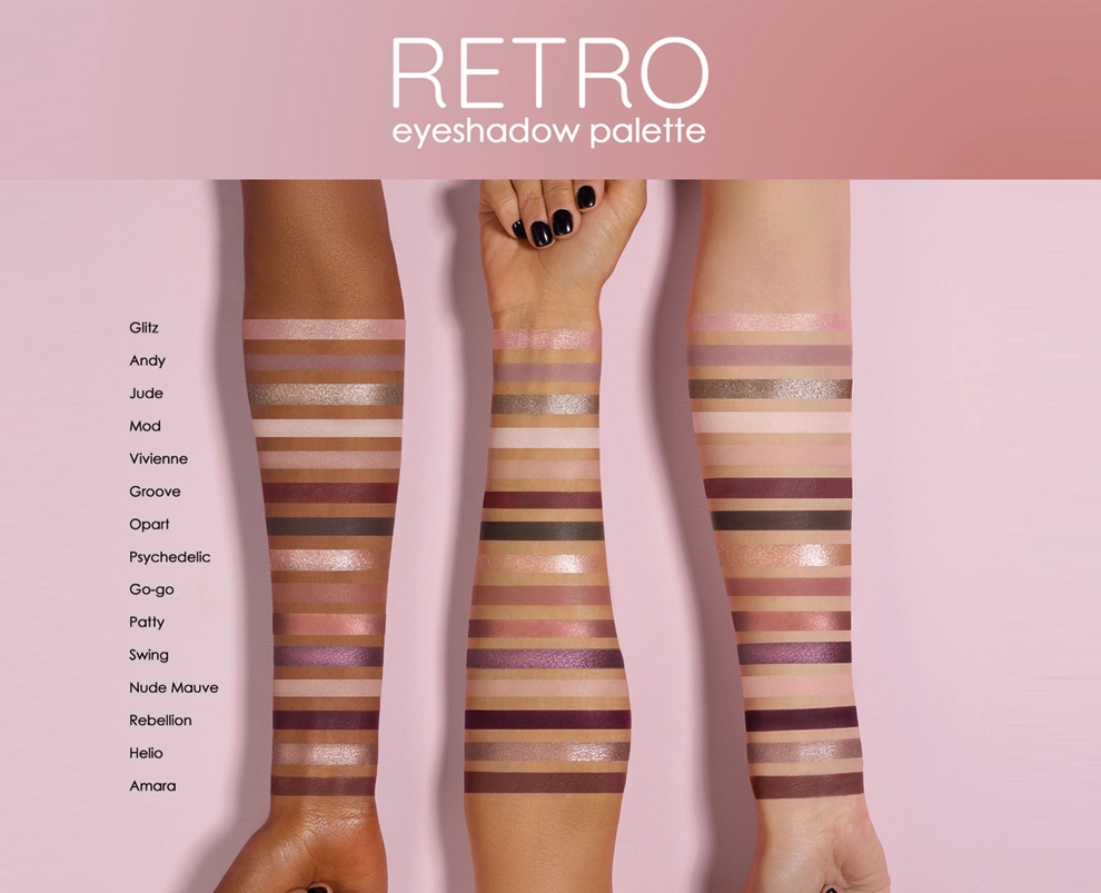 アイシャドウ natasha denona retro palette Retro Eyeshadow Palette | Natasha Denona – vnocemakeup